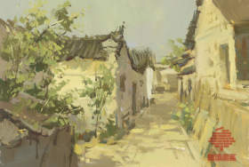 杭州白墻畫室色彩圖8
